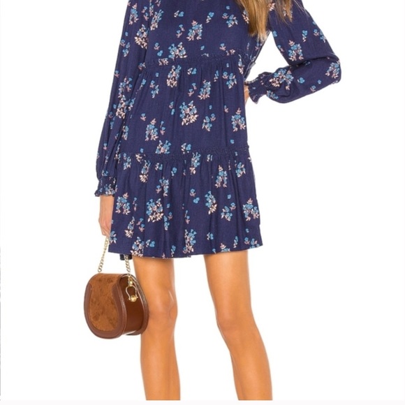 Free People Petit Fours Floral Mini Dress - Picture 2 of 7